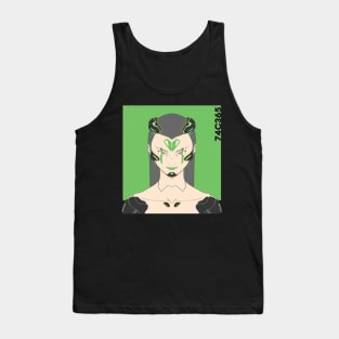 Mantis Green Tank Top